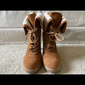 Envy High ‘Rocky Road’ Lace-up Booties